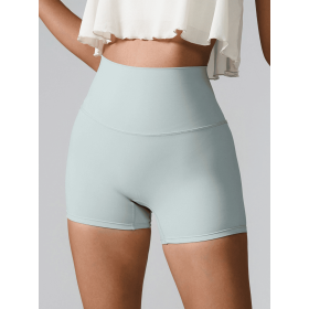 JupiterGear High-Waisted Shorts (Color: Light Green, size: L)