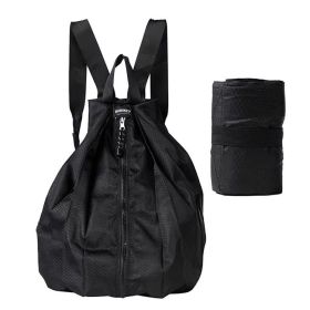 Clarissa Folding Backpack (Color: BLACK)